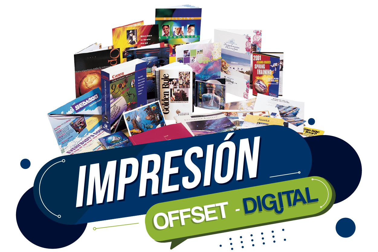Impresión Offset y Digital DC
